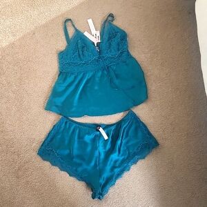 Brand new with tags VS lingerie and or pj set! 💚 💙